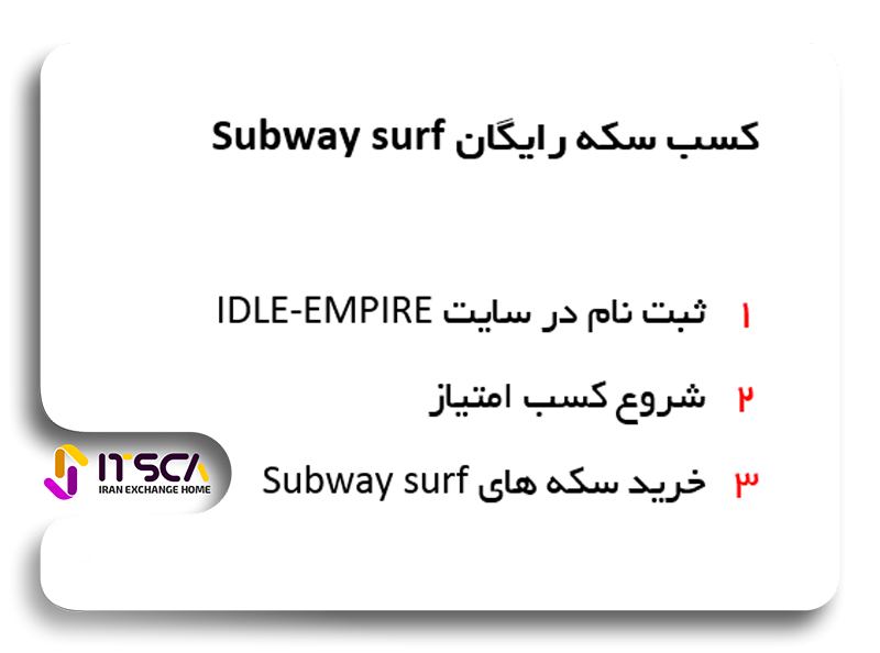 کسب سکه Subway surf با سایت IDLE-EMPIRE